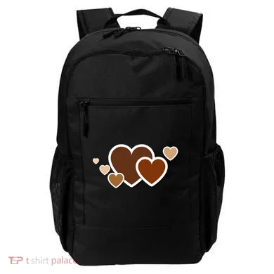 Melanin Diversity Hearts Backpack