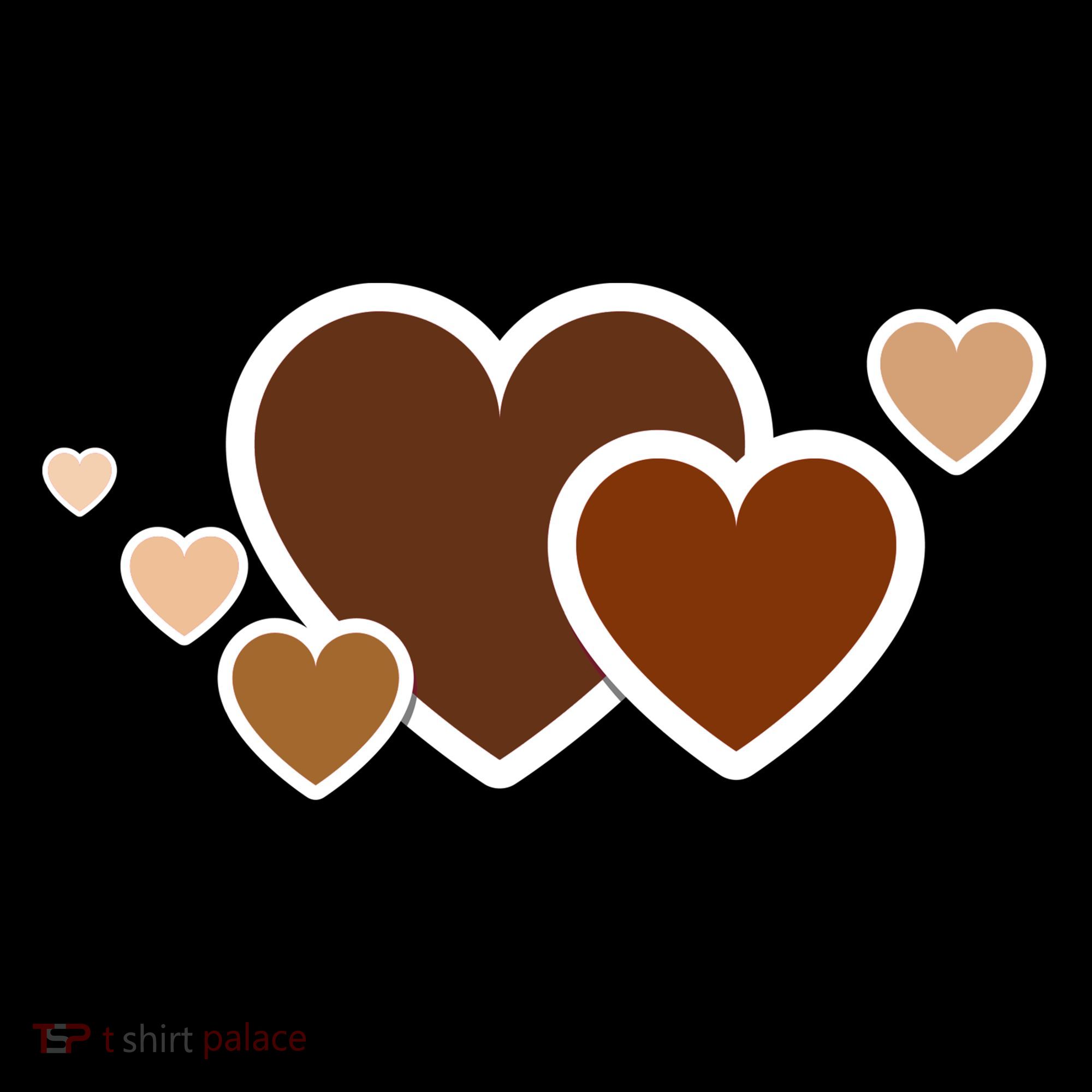 Melanin Diversity Hearts Bucket Hat