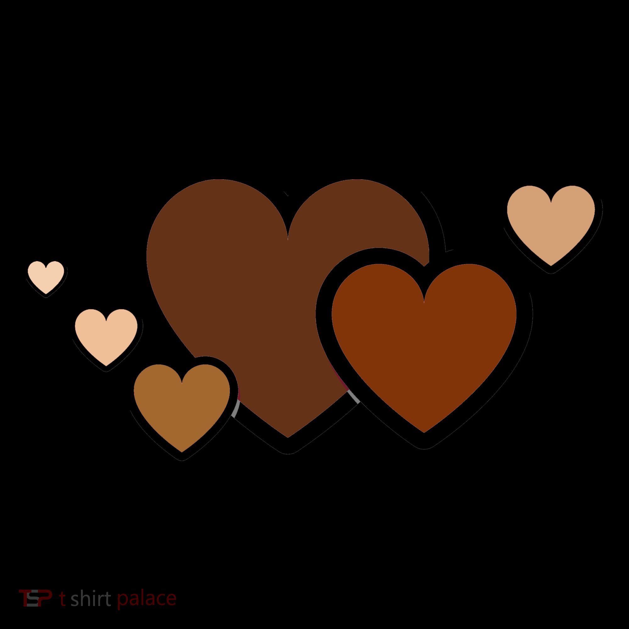 Melanin Diversity Hearts Coffee Mug
