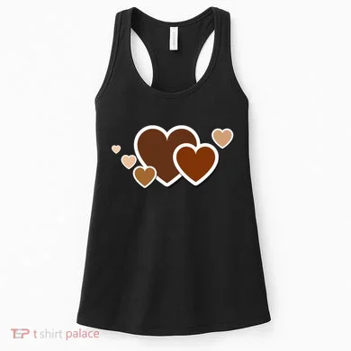 Melanin Diversity Hearts Women's Tank Top