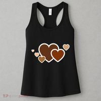 Melanin Diversity Hearts Women's Tank Top thumb 3