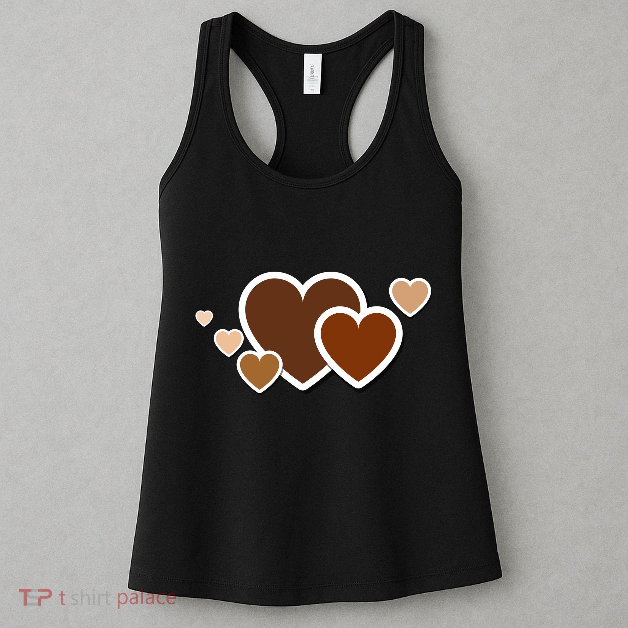 Melanin Diversity Hearts Women's Tank Top