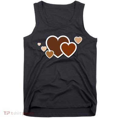 Melanin Diversity Hearts Tank Top