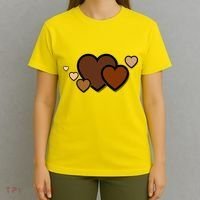 Melanin Diversity Hearts T-Shirt thumb 4