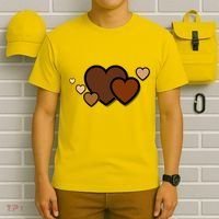 Melanin Diversity Hearts T-Shirt thumb 6