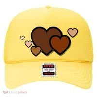 Melanin Diversity Hearts Hat thumb 0