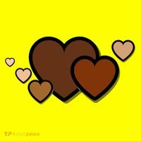 Melanin Diversity Hearts Toddler T-Shirt thumb 2
