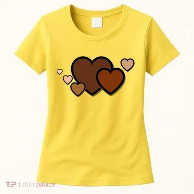 Melanin Diversity Hearts Women's T-Shirt