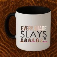 Melanin Every Shade Slays Coffee Mug thumb 2