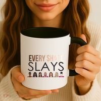 Melanin Every Shade Slays Coffee Mug thumb 3