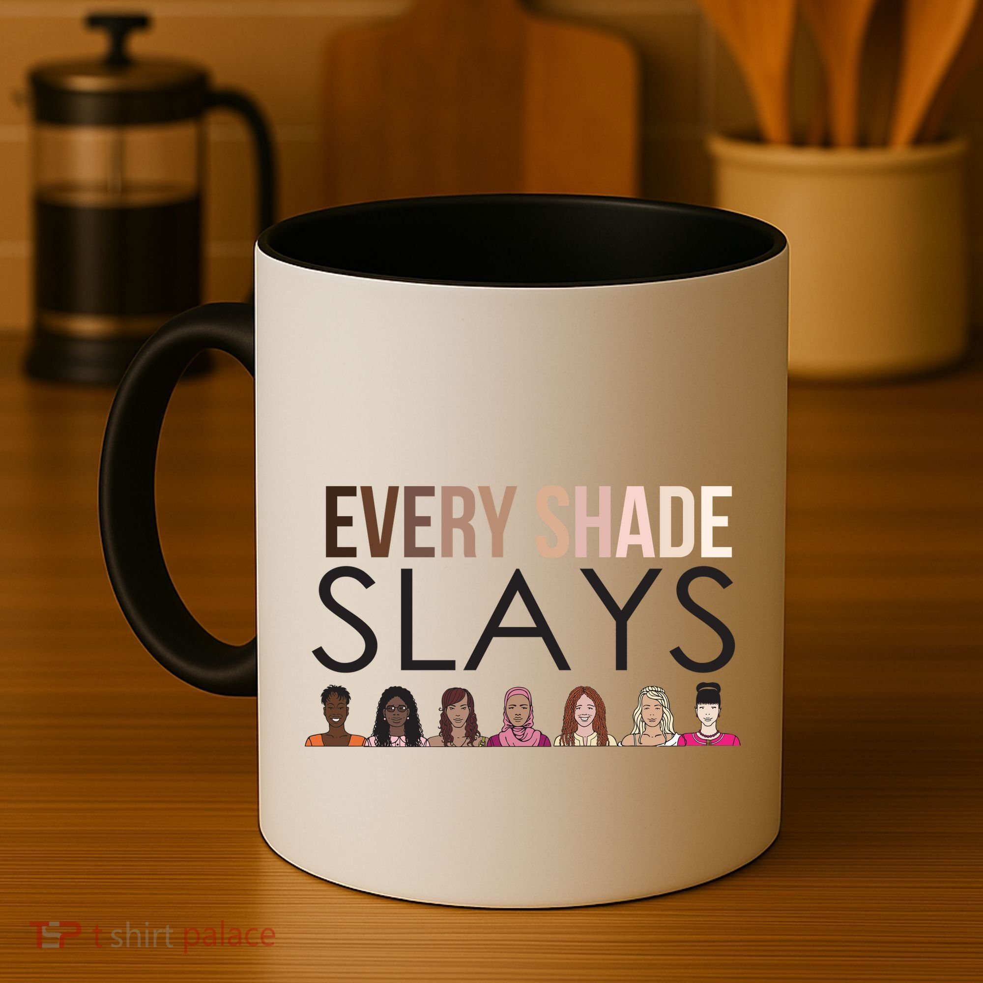Melanin Every Shade Slays Coffee Mug