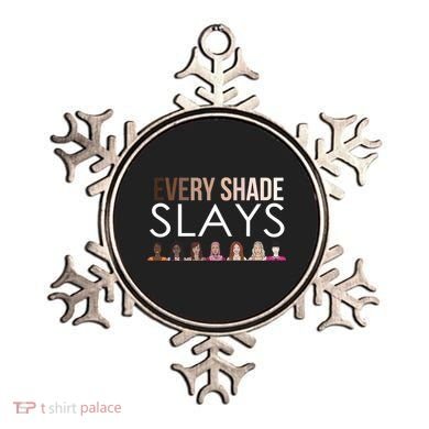Melanin Every Shade Slays Ornament