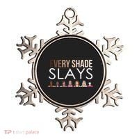 Melanin Every Shade Slays Ornament thumb 0