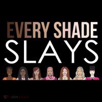 Melanin Every Shade Slays Ornament thumb 1