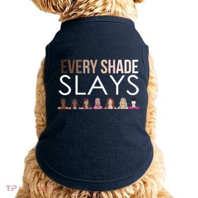 Melanin Every Shade Slays Doggie Tank