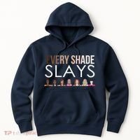 Melanin Every Shade Slays Hoodie thumb 0