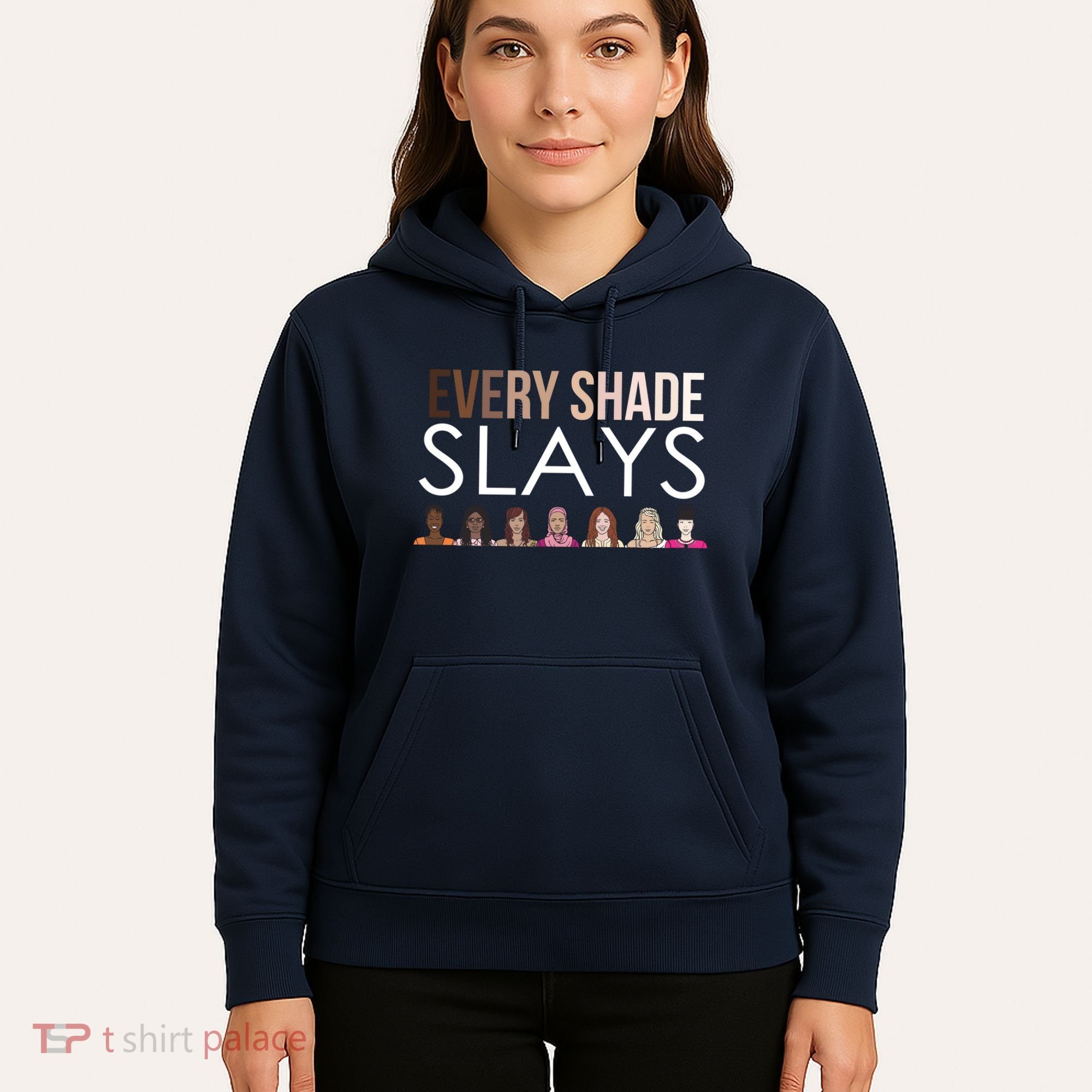 Melanin Every Shade Slays Hoodie