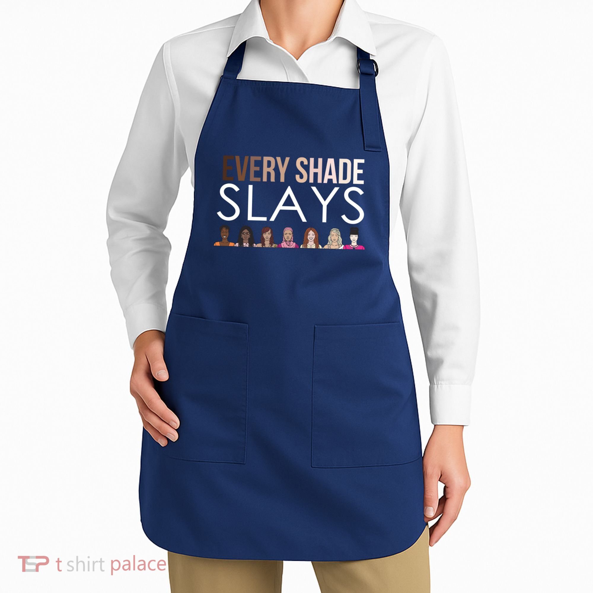 Melanin Every Shade Slays Apron