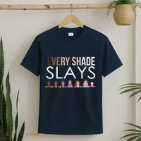 Melanin Every Shade Slays T-Shirt thumb 2