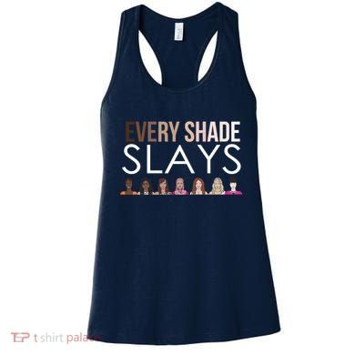 Melanin Every Shade Slays Women's Tank Top