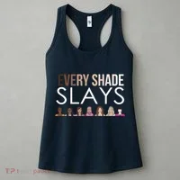 Melanin Every Shade Slays Women's Tank Top thumb 3