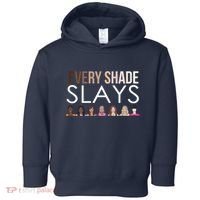 Melanin Every Shade Slays Toddler Hoodie thumb 0