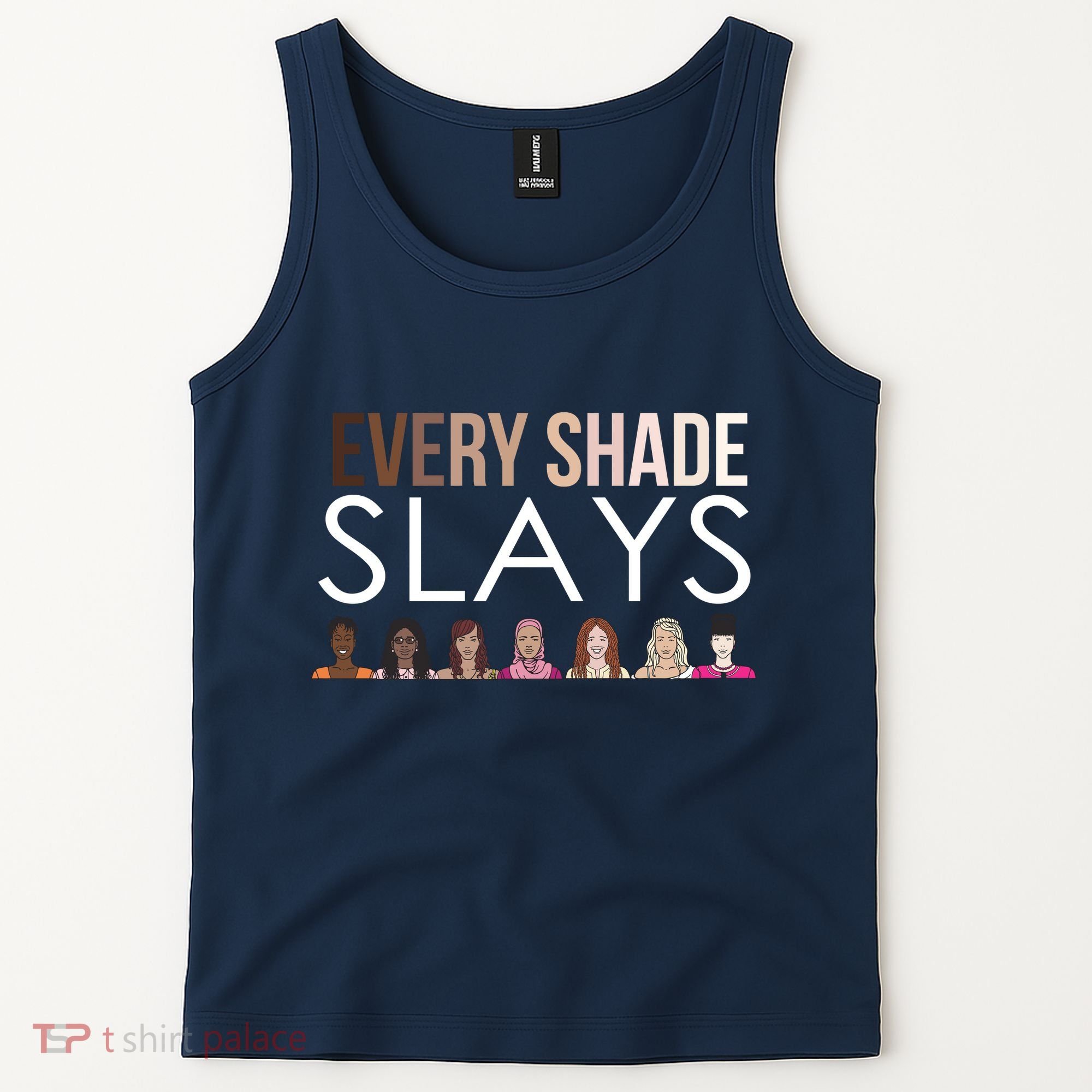 Melanin Every Shade Slays Tank Top
