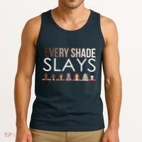 Melanin Every Shade Slays Tank Top thumb 3