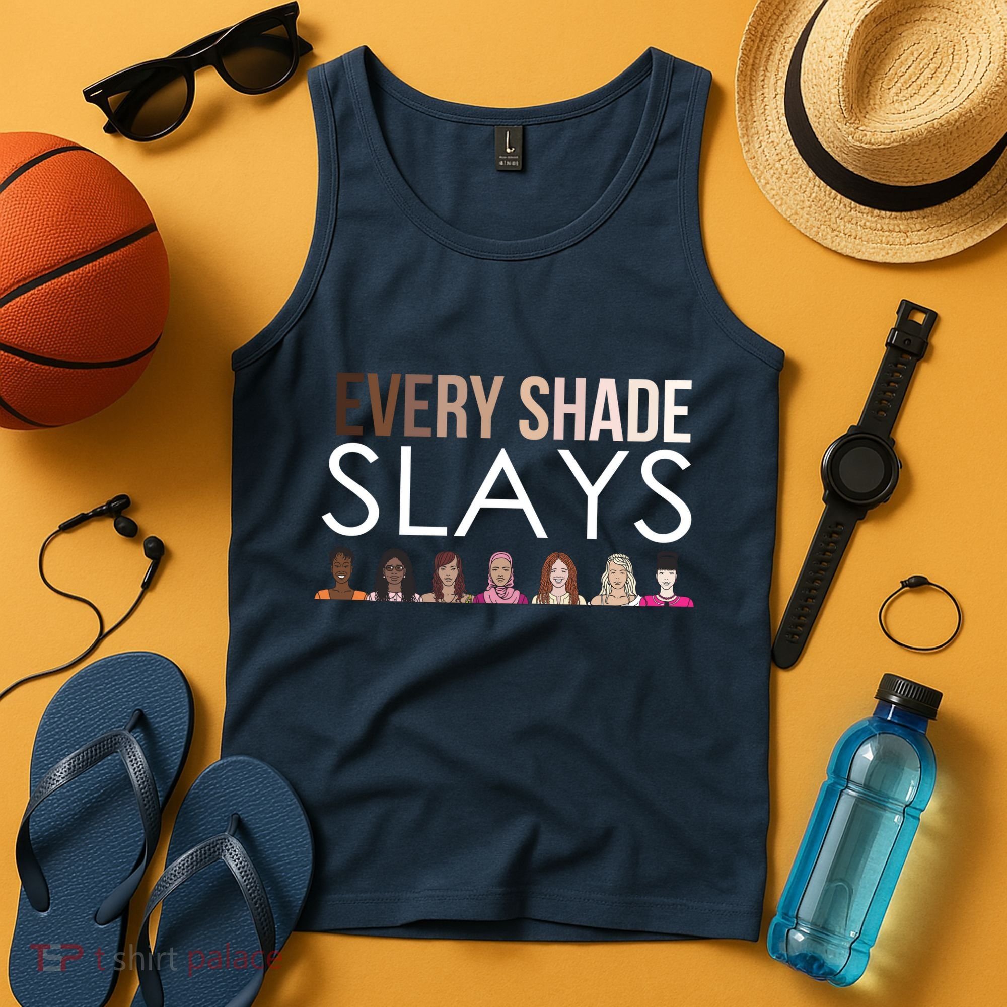 Melanin Every Shade Slays Tank Top