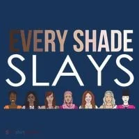 Melanin Every Shade Slays Women's Long Sleeve Shirt thumb 2