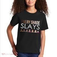 Melanin Every Shade Slays Kids T-Shirt thumb 2