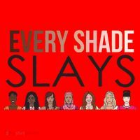 Melanin Every Shade Slays Santa Hat thumb 1