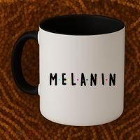 Melanin Logo Coffee Mug thumb 2