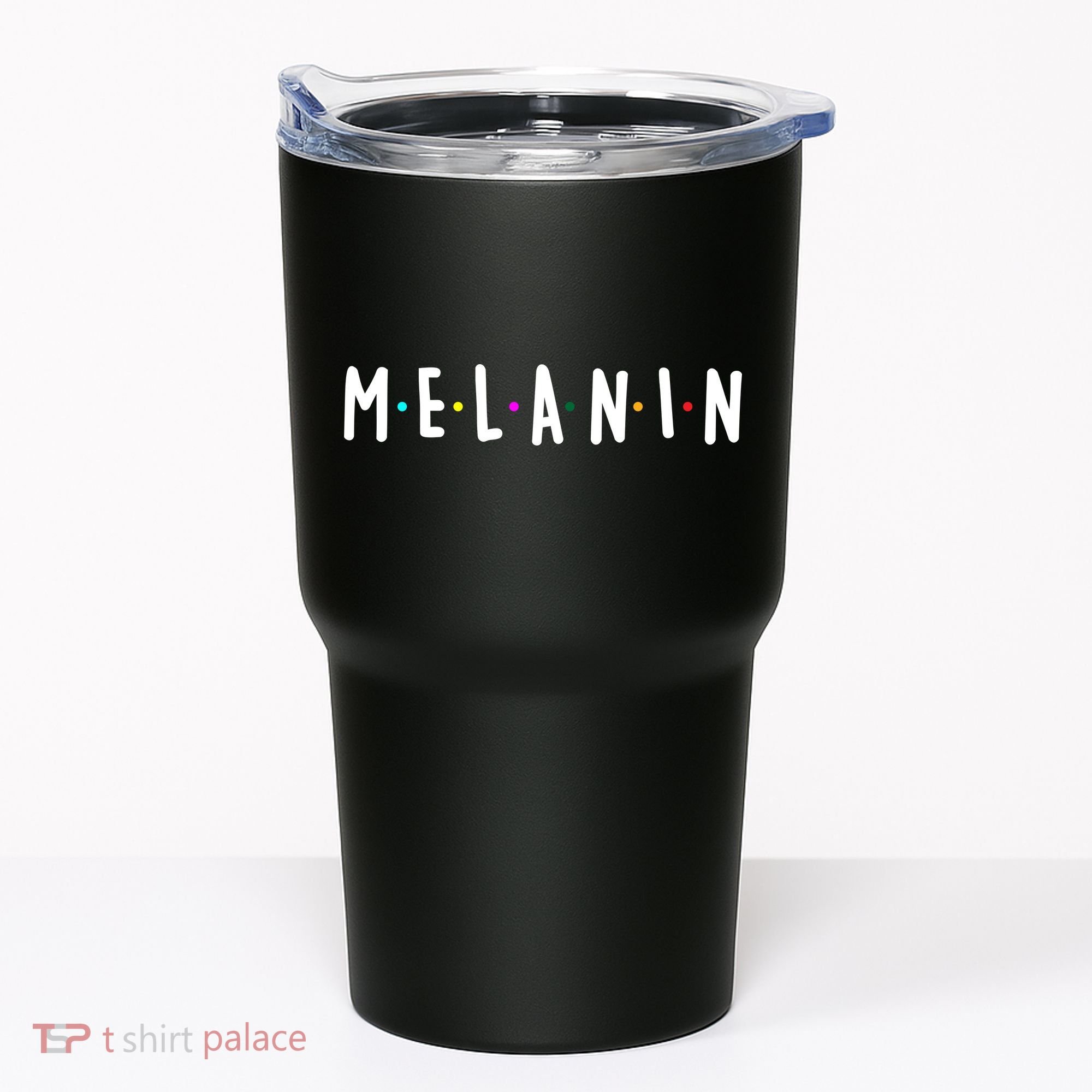 Melanin Logo Tumbler