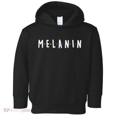 Melanin Logo Toddler Hoodie