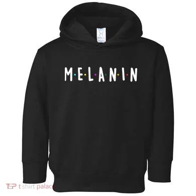 Melanin Logo Toddler Hoodie
