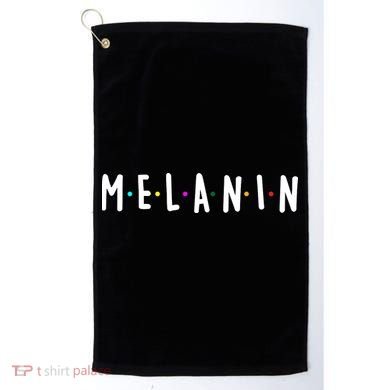 Melanin Logo Golf Towel