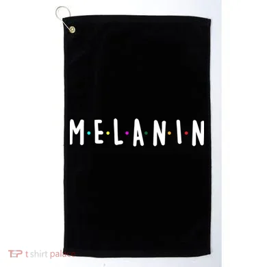 Melanin Logo Golf Towel