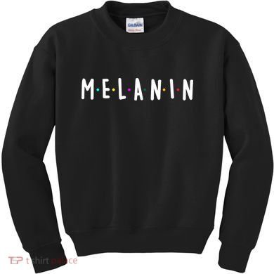 Melanin Logo Kids Sweatshirt