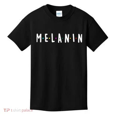Melanin Logo Kids T-Shirt