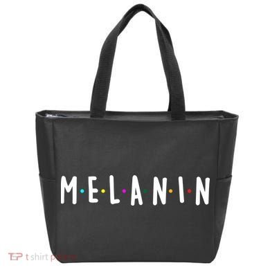 Melanin Logo Tote Bag