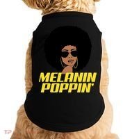 Melanin Poppin Proud African Pride Doggie Tank thumb 0