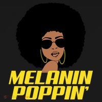 Melanin Poppin Proud African Pride Doggie Tank thumb 4