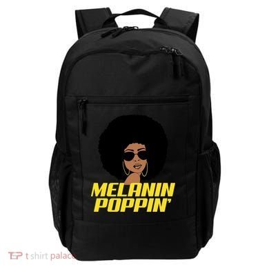Melanin Poppin Proud African Pride Backpack