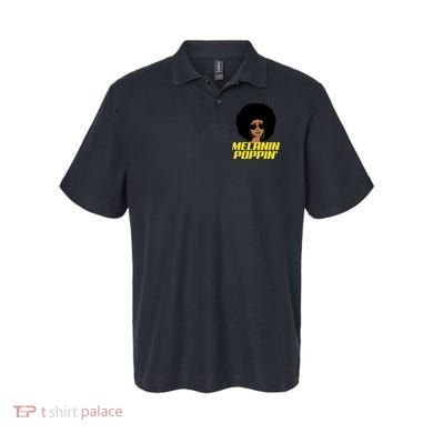 Melanin Poppin Proud African Pride Polo