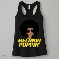 Melanin Poppin Proud African Pride Women's Tank Top thumb 3