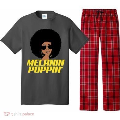 Melanin Poppin Proud African Pride Pajama Set