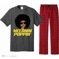 Melanin Poppin Proud African Pride Pajama Set thumb 0