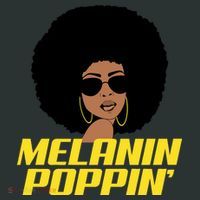 Melanin Poppin Proud African Pride Toddler T-Shirt thumb 4