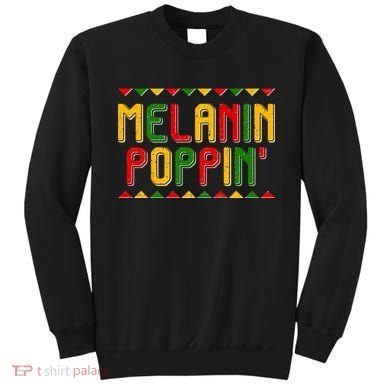 Melanin Poppin' Traditional Colors Sweatshirt